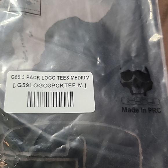 NEW Suicideboys G59 Records Skull T-Shirt 3 Pack Brown, Tan, Grey Sz Medium - Picture 7 of 7